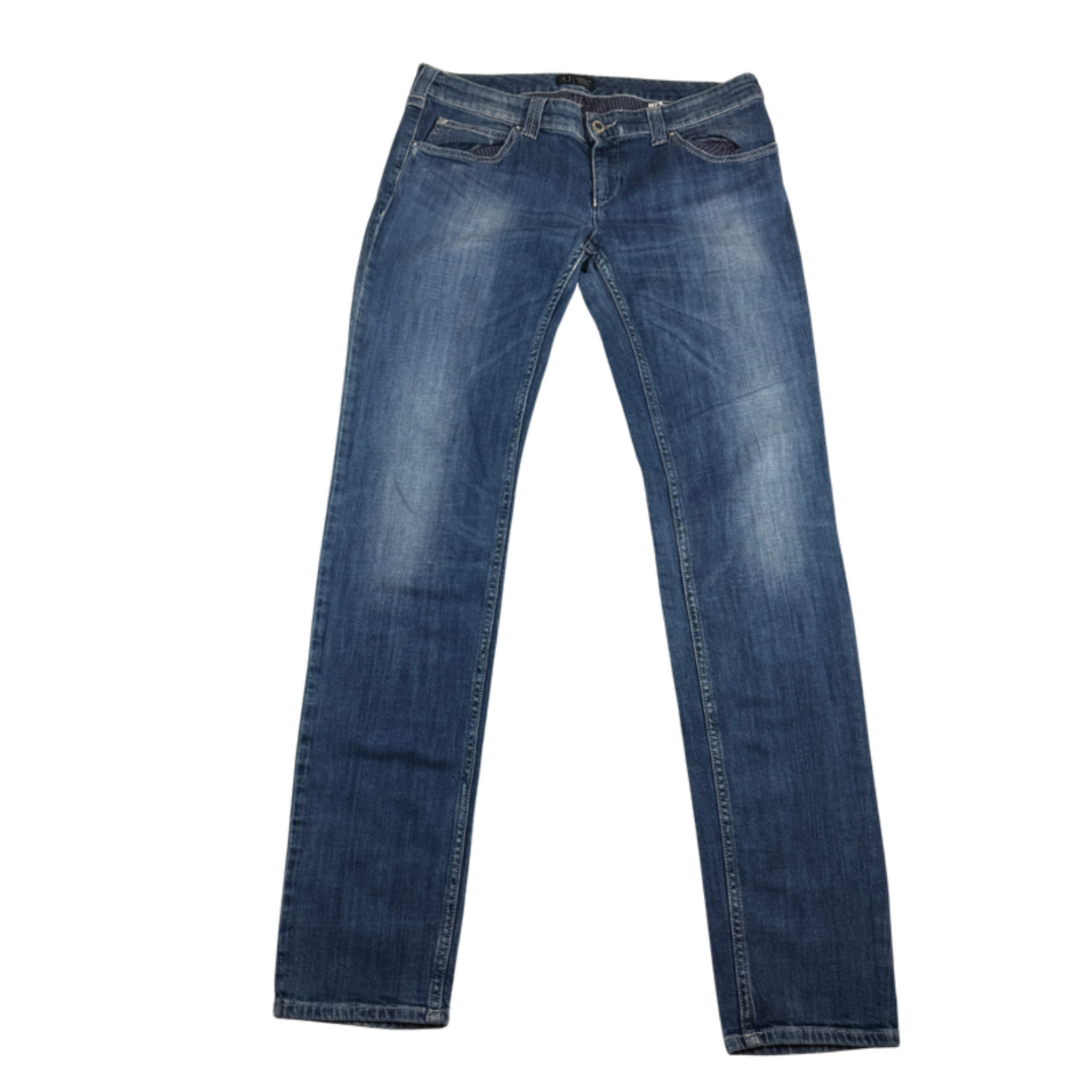 Armani Jeans Slim Jeans Blau Vorderseite