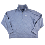 Nike Half-Zip Blau/Grau Vorderseite