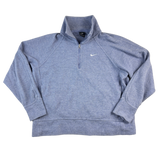 Nike Half-Zip Blau/Grau Vorderseite