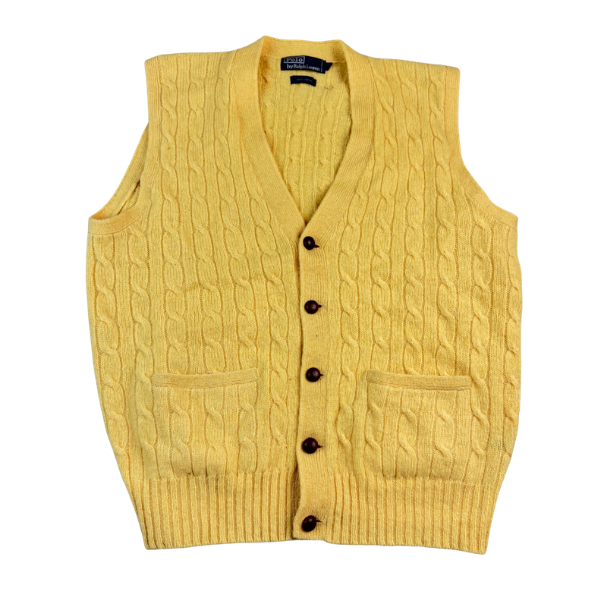 Ralph Lauren Pullunder gelb – Vorderseite
