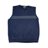 Adidas Pullunder Dunkelblau Vorderseite