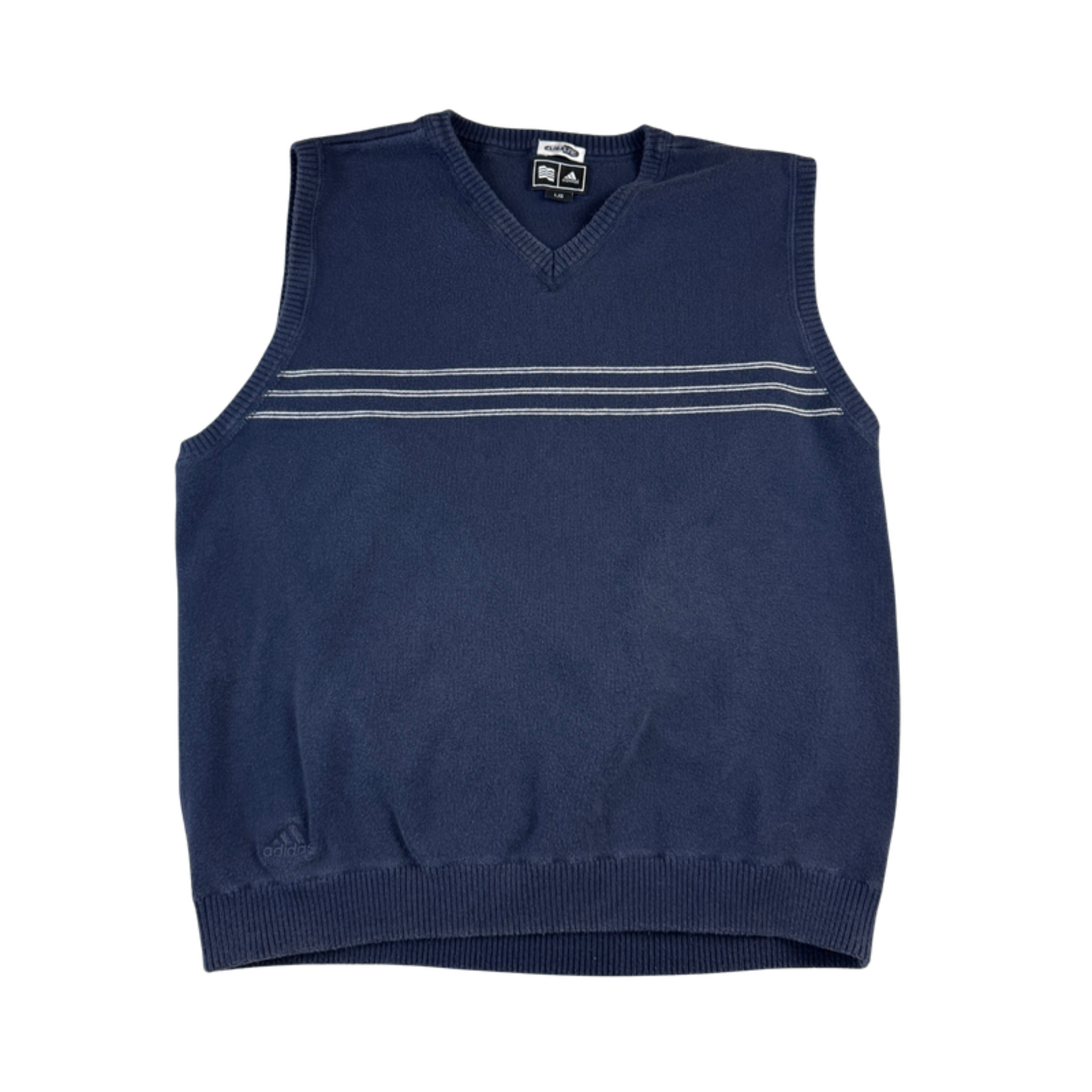 Adidas Pullunder Dunkelblau Vorderseite