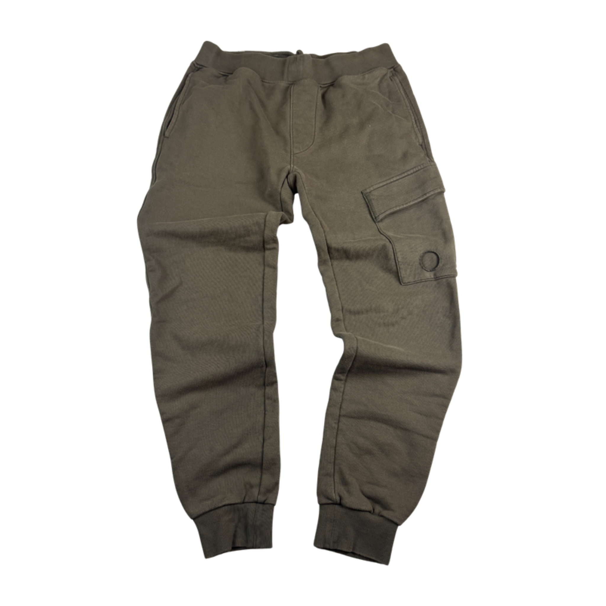 C.P. Company Cargo Jogginghose Oliv Vorderseite