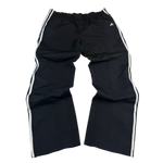 Adidas Trackpants schwarz Vorderseite