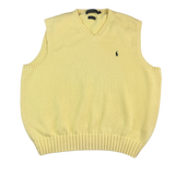 Ralph Lauren Pullunder Gelb (XL) Vorderseite