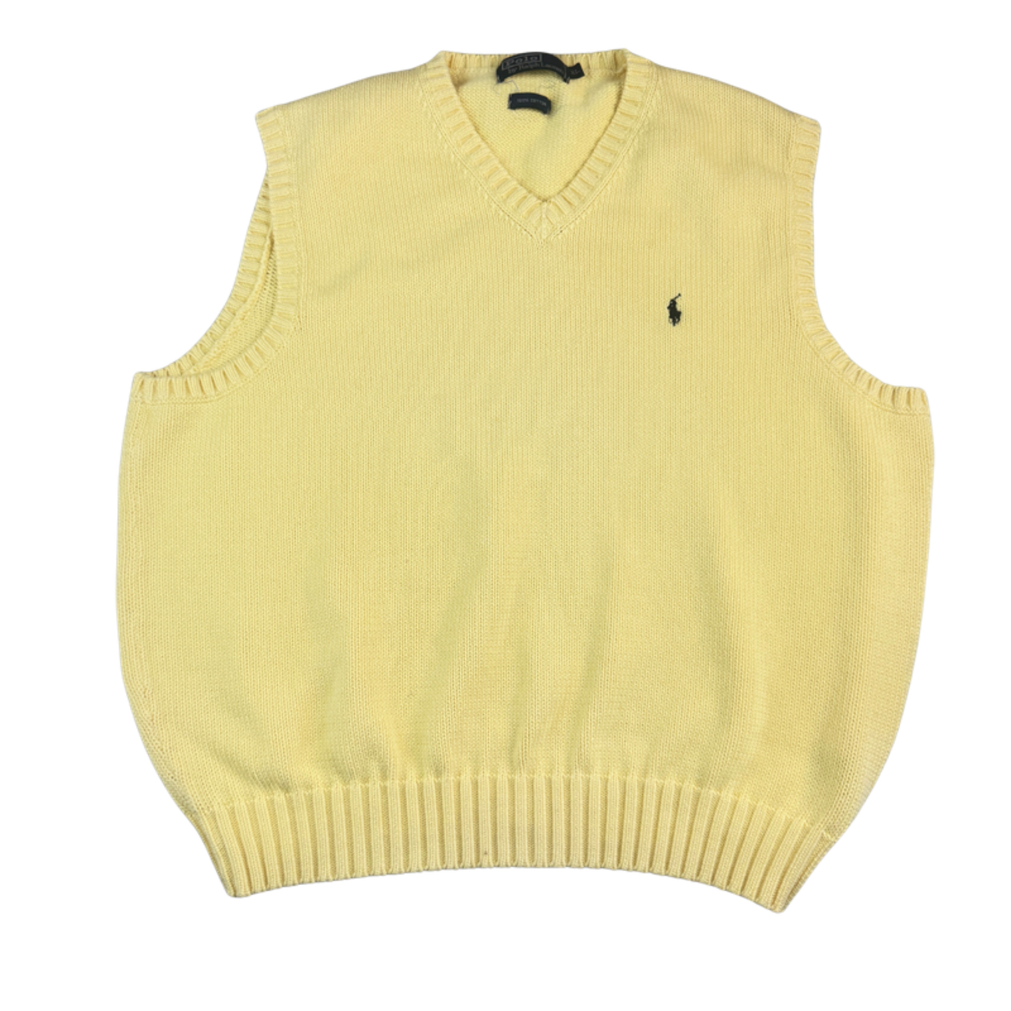 Ralph Lauren Pullunder Gelb (XL) Vorderseite