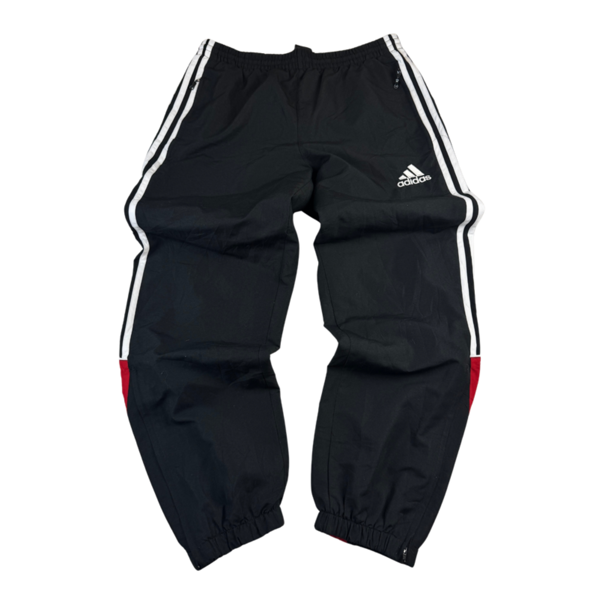 Adidas Trackpants Schwarz – Vorderseite