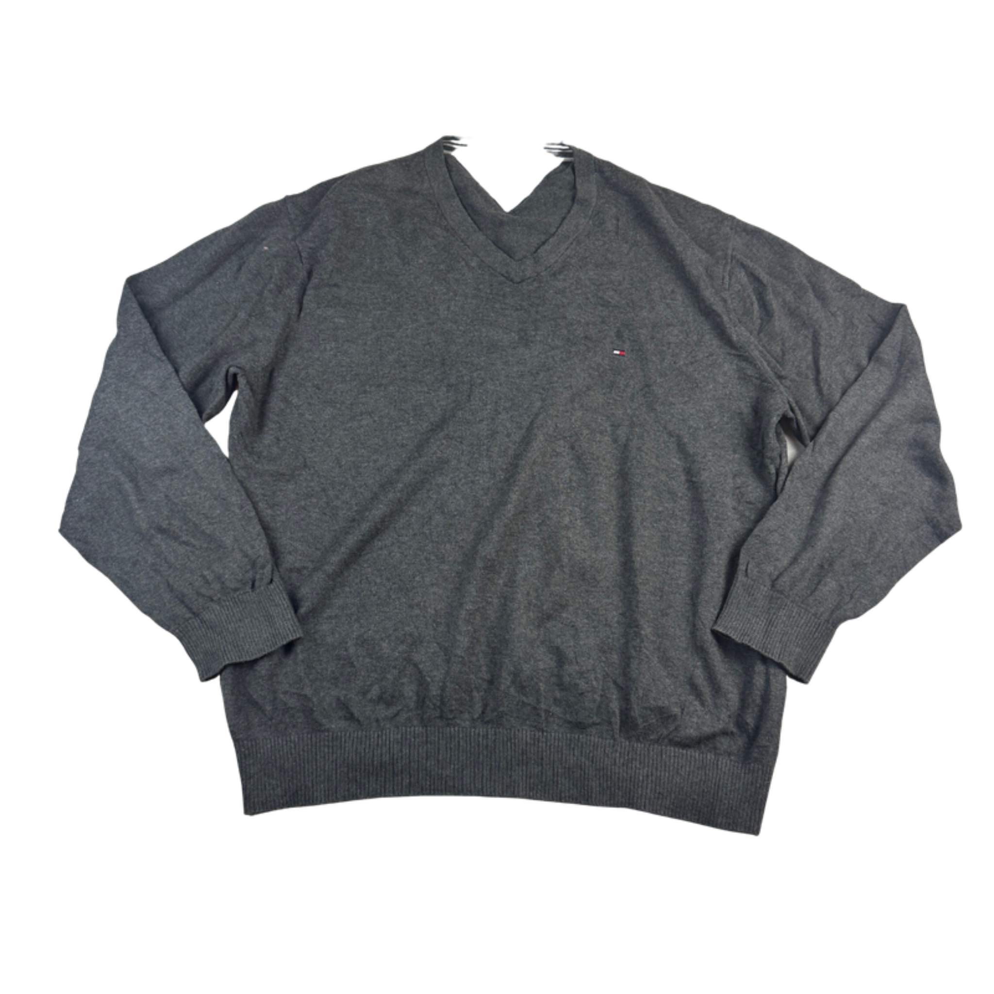 Tommy Hilfiger Pullover Dunkelgrau – Vorderseite