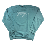 Nike Sweater Türkis – Vorderseite