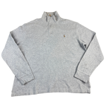 Ralph Lauren Half-Zip Grau – Vorderseite