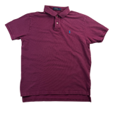 Ralph Lauren Polo weinrot – Vorderseite