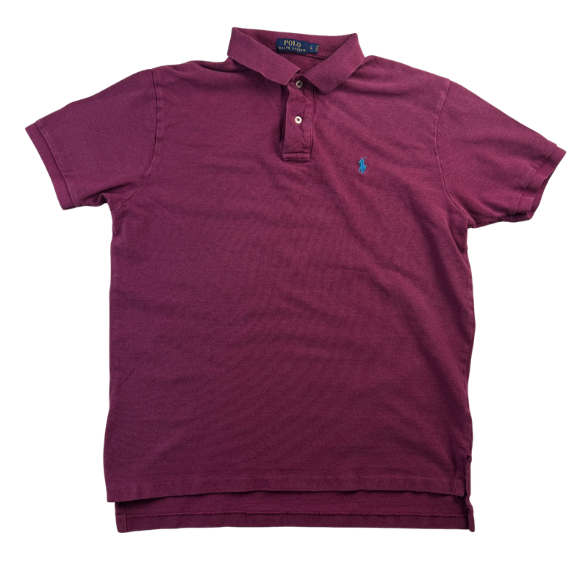 Ralph Lauren Polo weinrot – Vorderseite