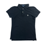Ralph Lauren Polo schwarz – Vorderseite