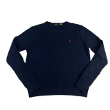 Ralph Lauren Strickpullover Frauen Dunkelblau (S) – Vorderseite