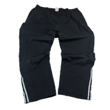 Adidas Trackpants schwarz Vorderseite