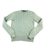 Ralph Lauren Strickpullover Frauen Hellgrün Vorderseite