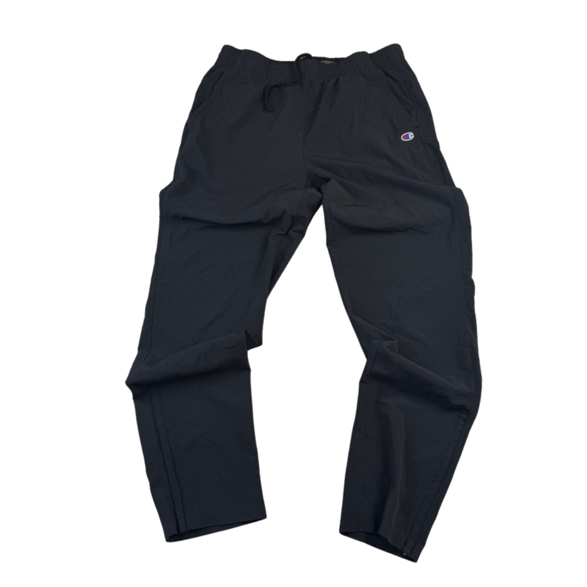 Champion Trackpants Schwarz – Vorderseite
