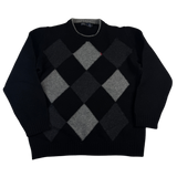 Ralph Lauren Strickpullover Schwarz – Vorderseite