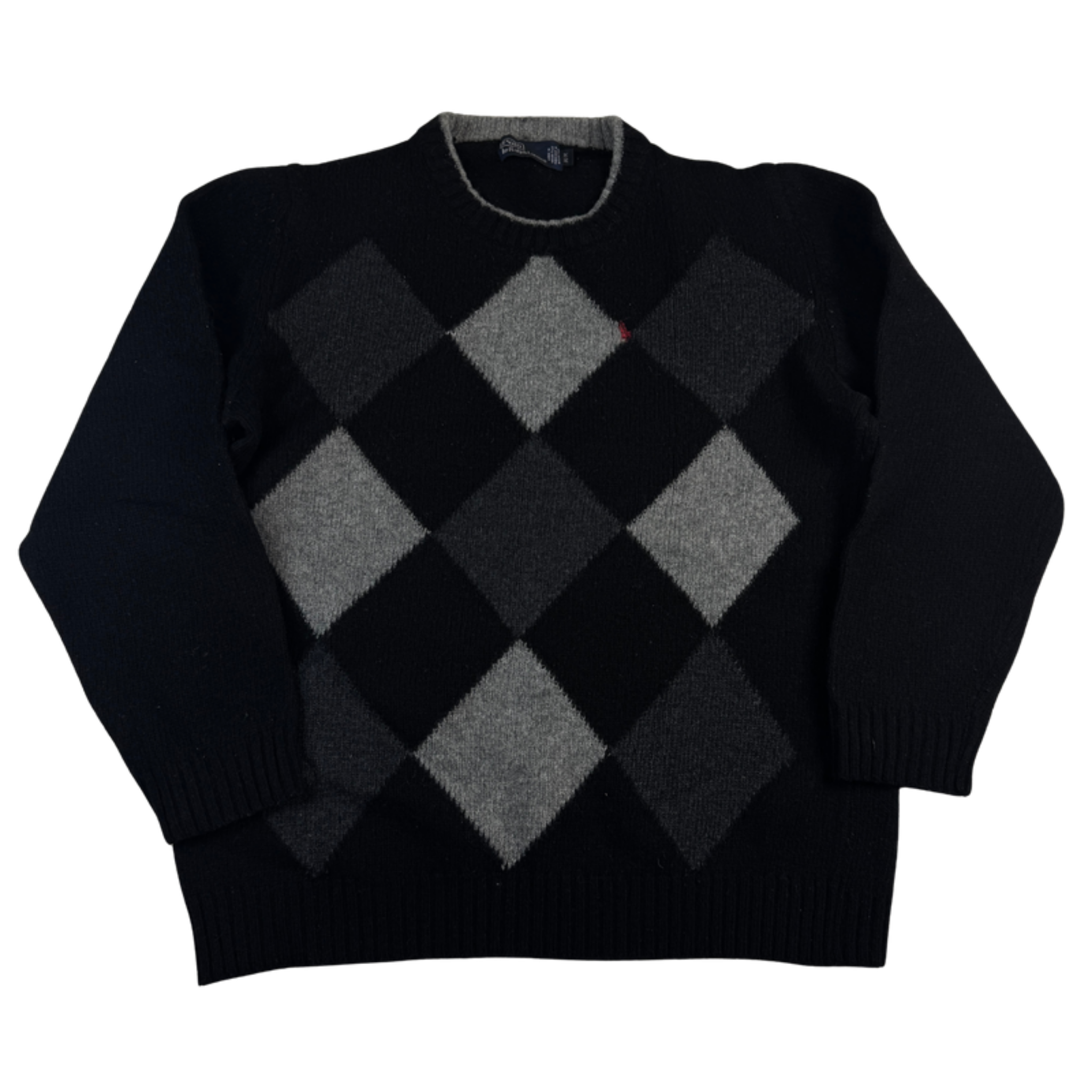 Ralph Lauren Strickpullover Schwarz – Vorderseite