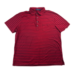 Ralph Lauren Polo rot mit schwarzen Streifen – Vorderseite