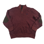 Chaps by Ralph Lauren Pullover Weinrot – Vorderseite