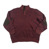 Chaps by Ralph Lauren Pullover Weinrot – Vorderseite