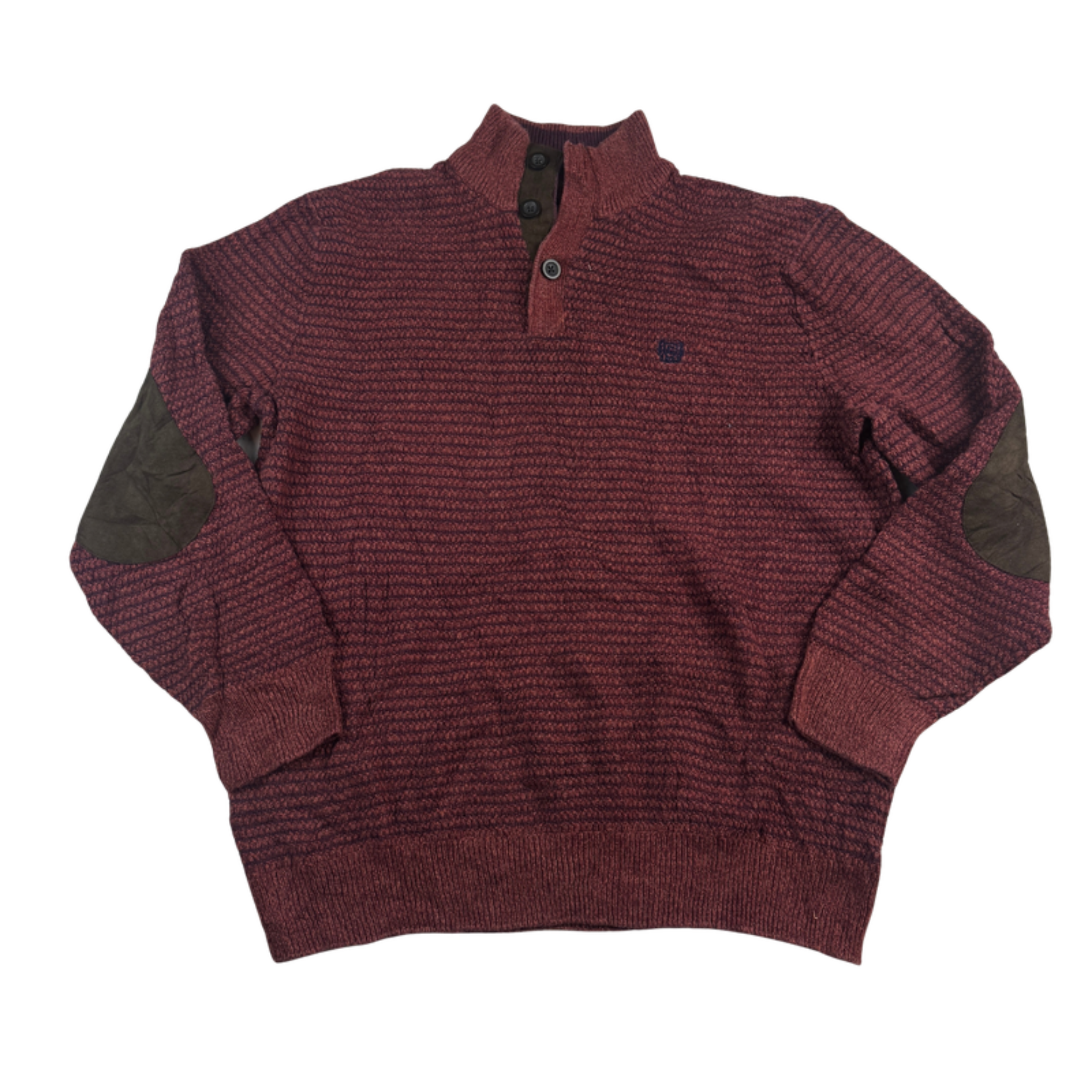 Chaps by Ralph Lauren Pullover Weinrot – Vorderseite