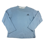 Adidas Pullover/Sweater Hellblau (XXL) Vorderseite