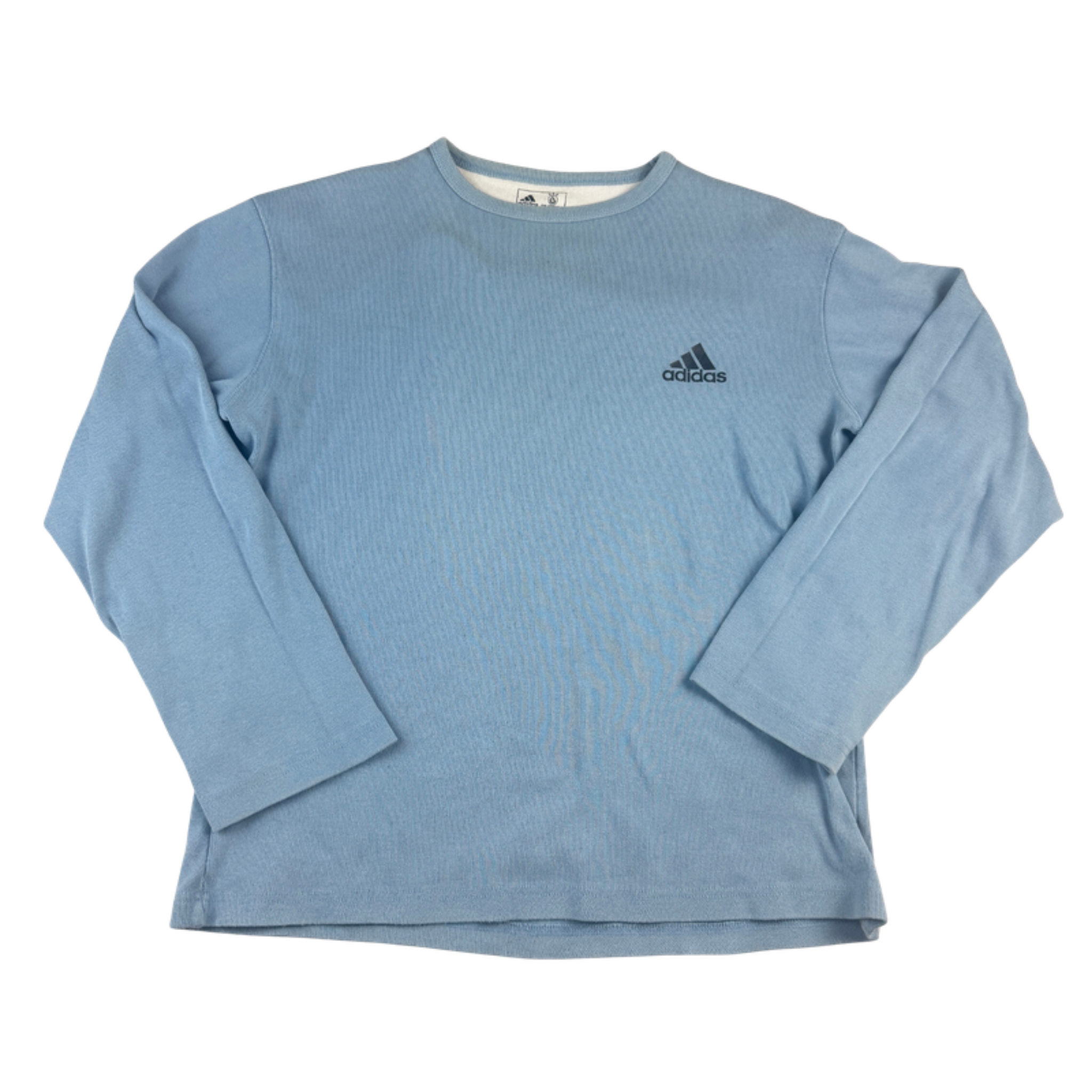 Adidas Pullover/Sweater Hellblau (XXL) Vorderseite