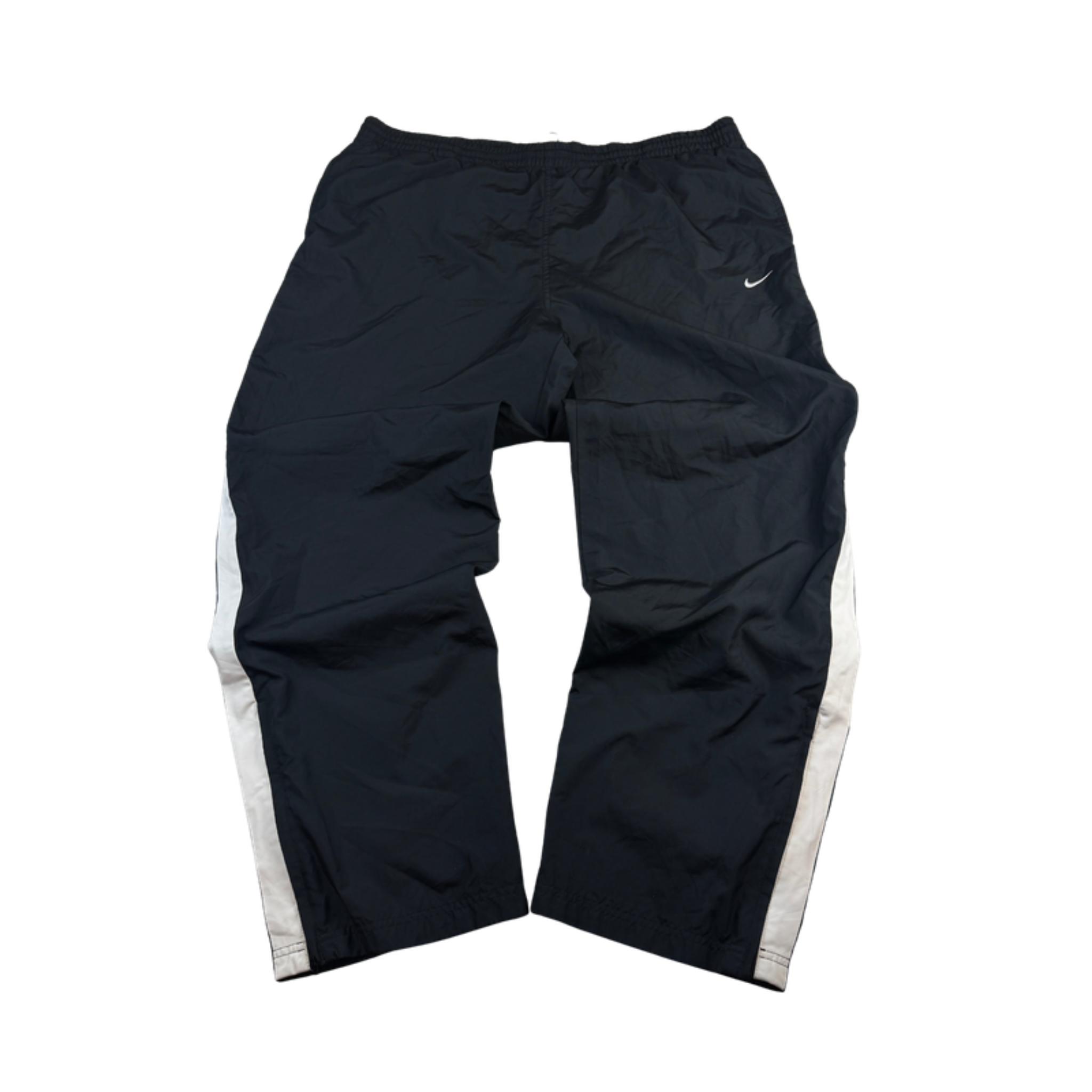 Nike Trackpants Schwarz/Weiß Vorderseite