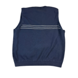 Adidas Pullunder Dunkelblau Rückseite