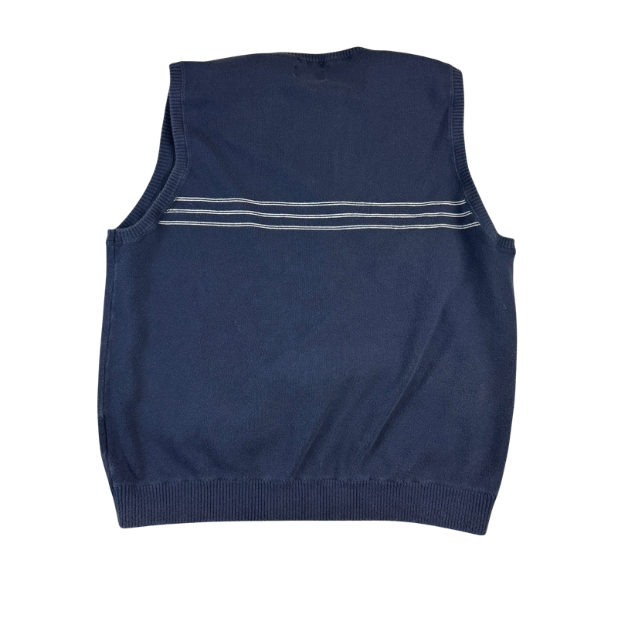 Adidas Pullunder Dunkelblau Rückseite