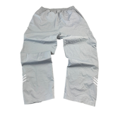 Adidas Trackpants hellgrau Rückseite