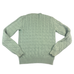 Ralph Lauren Strickpullover Frauen Hellgrün Rückseite
