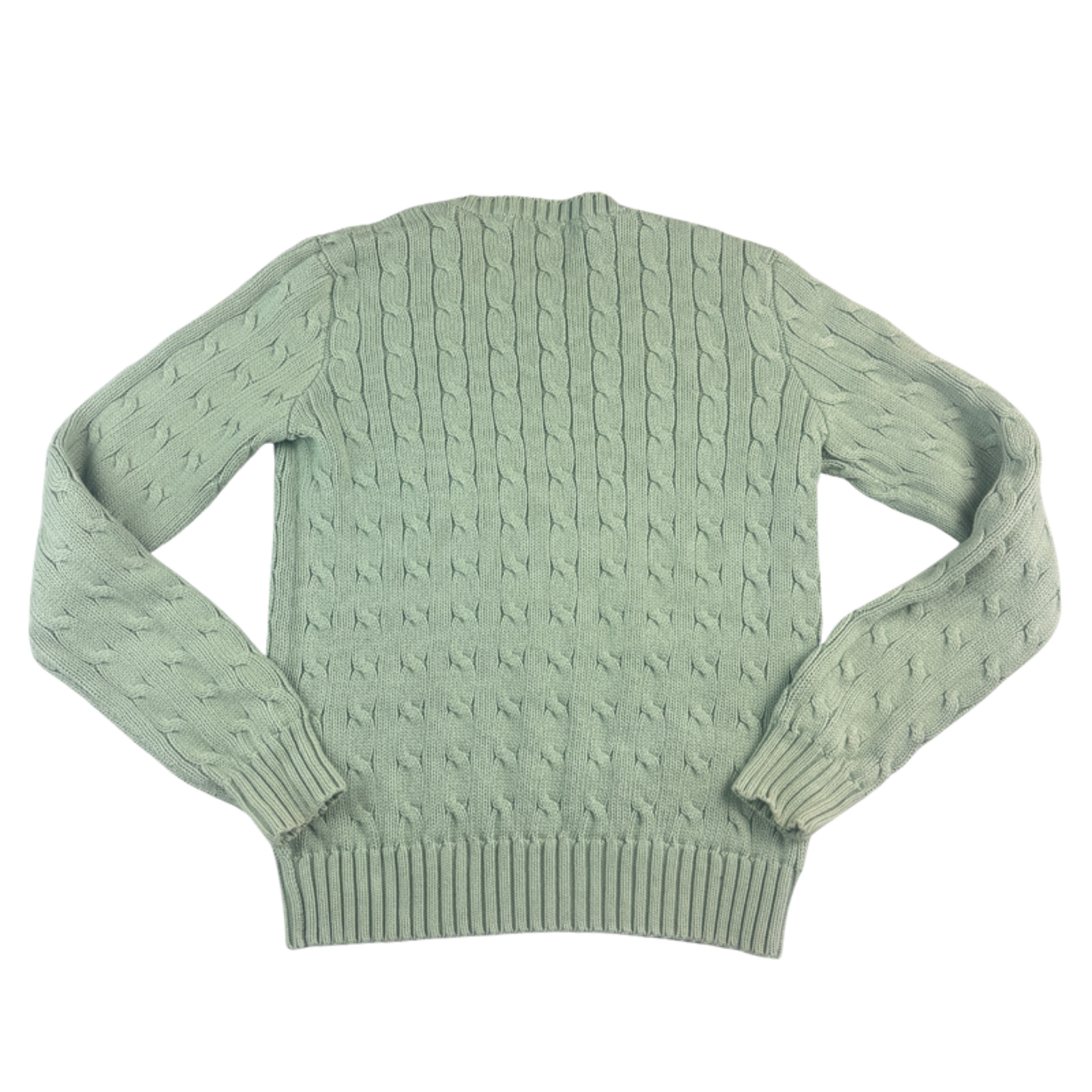 Ralph Lauren Strickpullover Frauen Hellgrün Rückseite