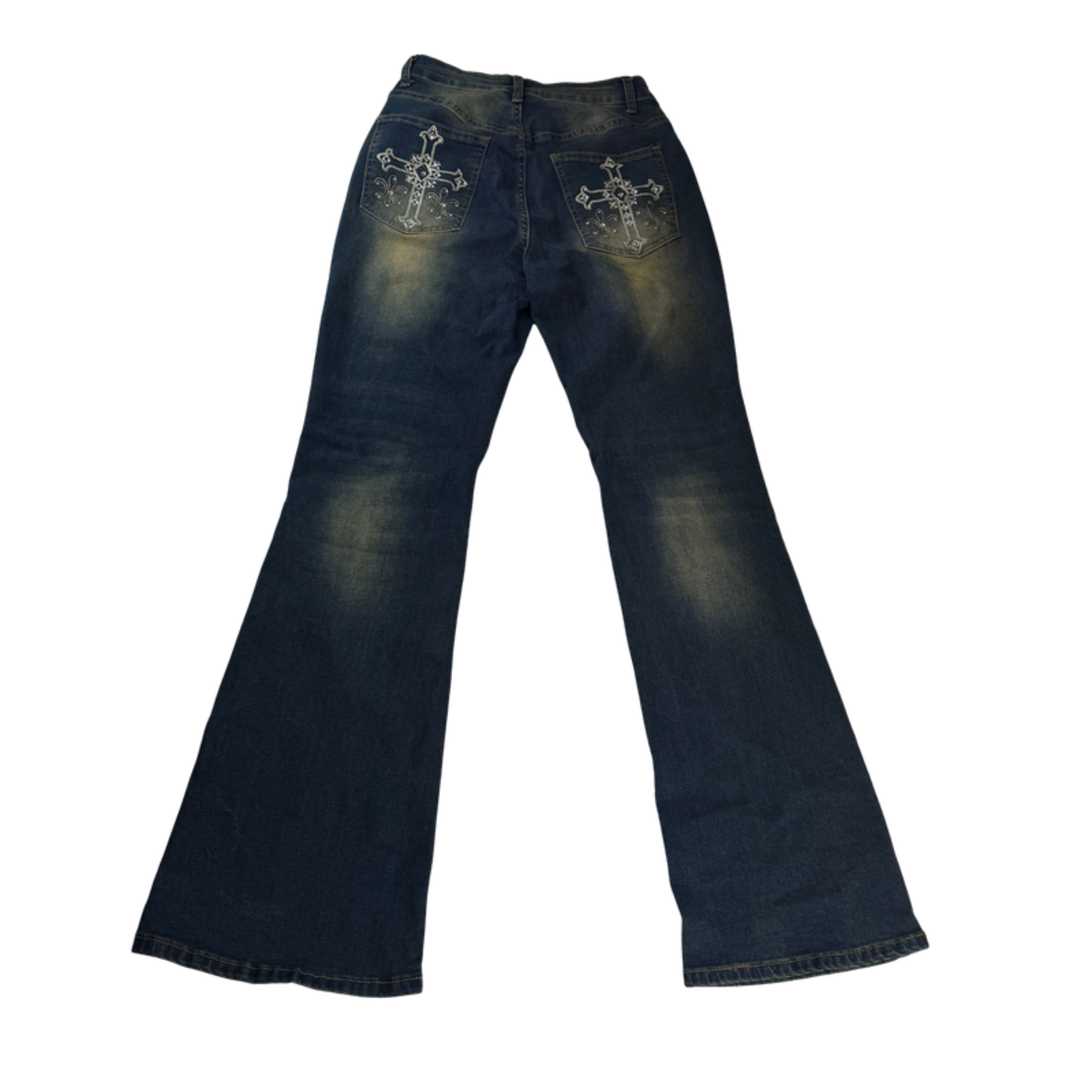 Romwe Flared Jeans Rückseite