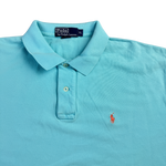 Ralph Lauren Polo türkis – Detail Logo