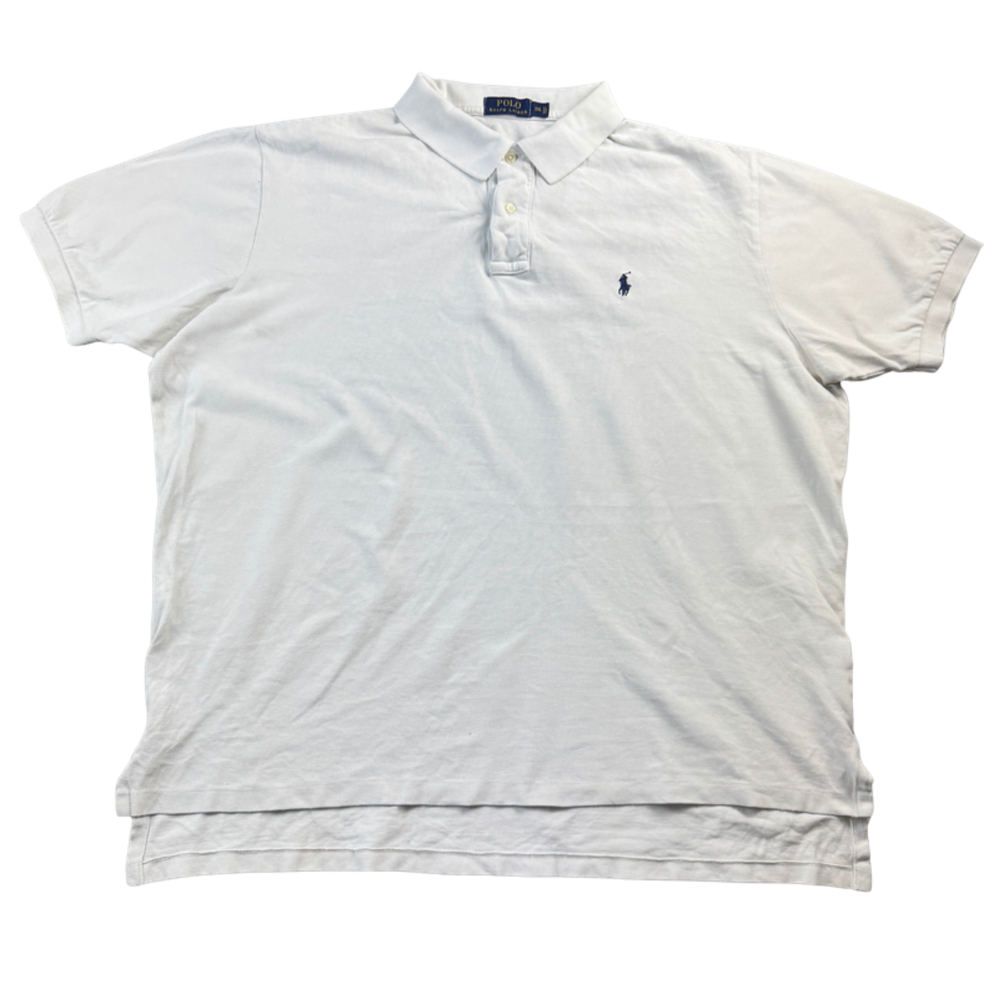 Ralph Lauren Polo weiß – Detail Vorderseite