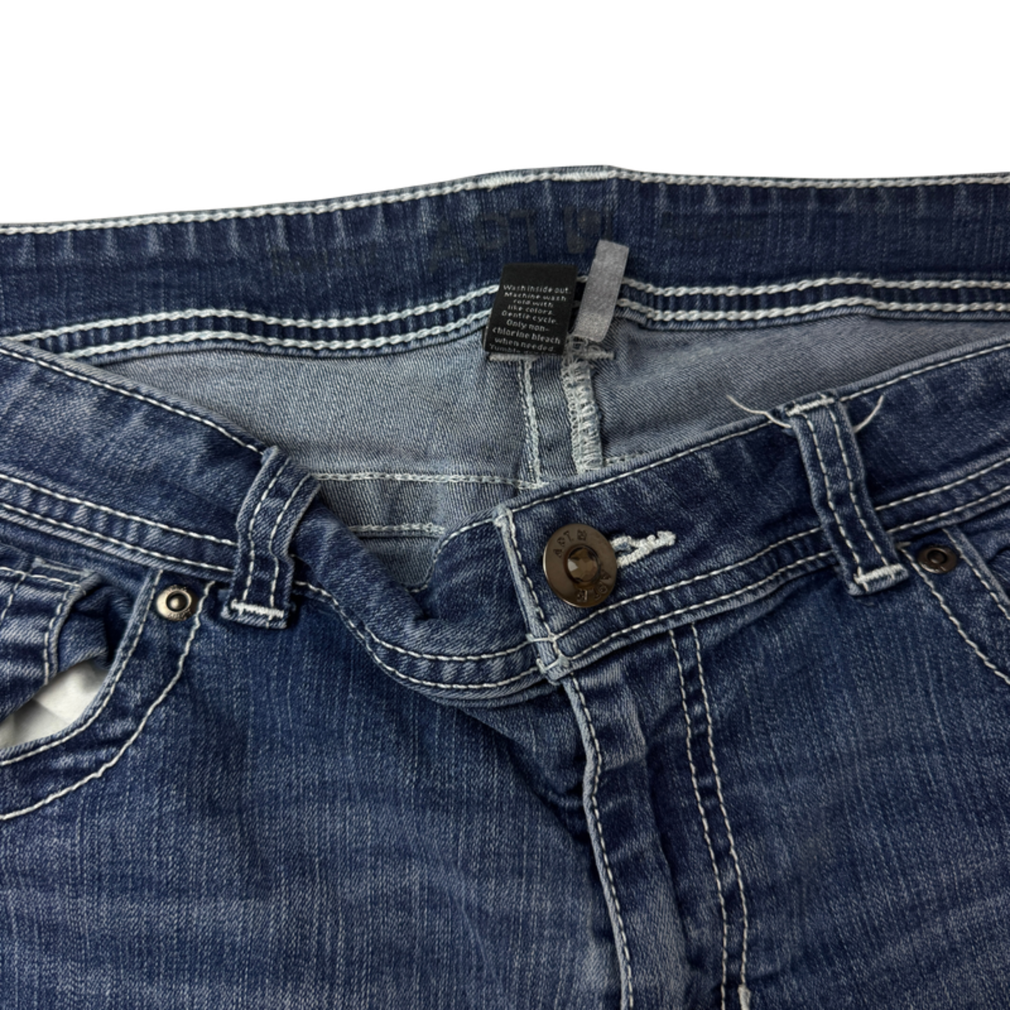 Apt. 9 Jeans Bund und Knopf