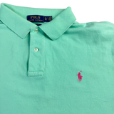 Ralph Lauren Polo türkis – Detail Logo