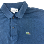 Lacoste Polo Dunkelblau – Detail Logo