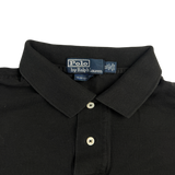 Ralph Lauren Polo schwarz – Etikett und Kragen