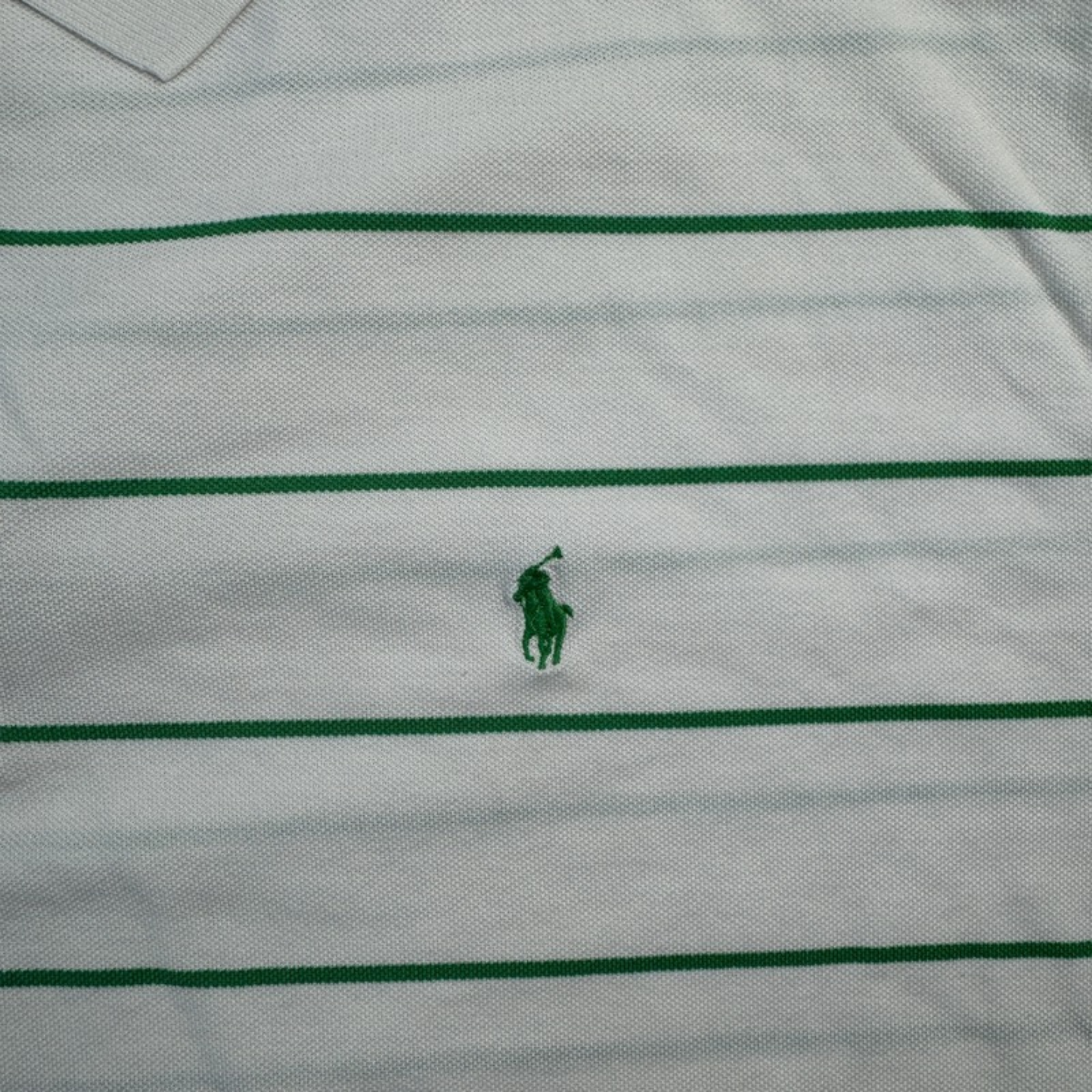 Ralph Lauren Polo Golf Weiß/Grün – Detail Logo