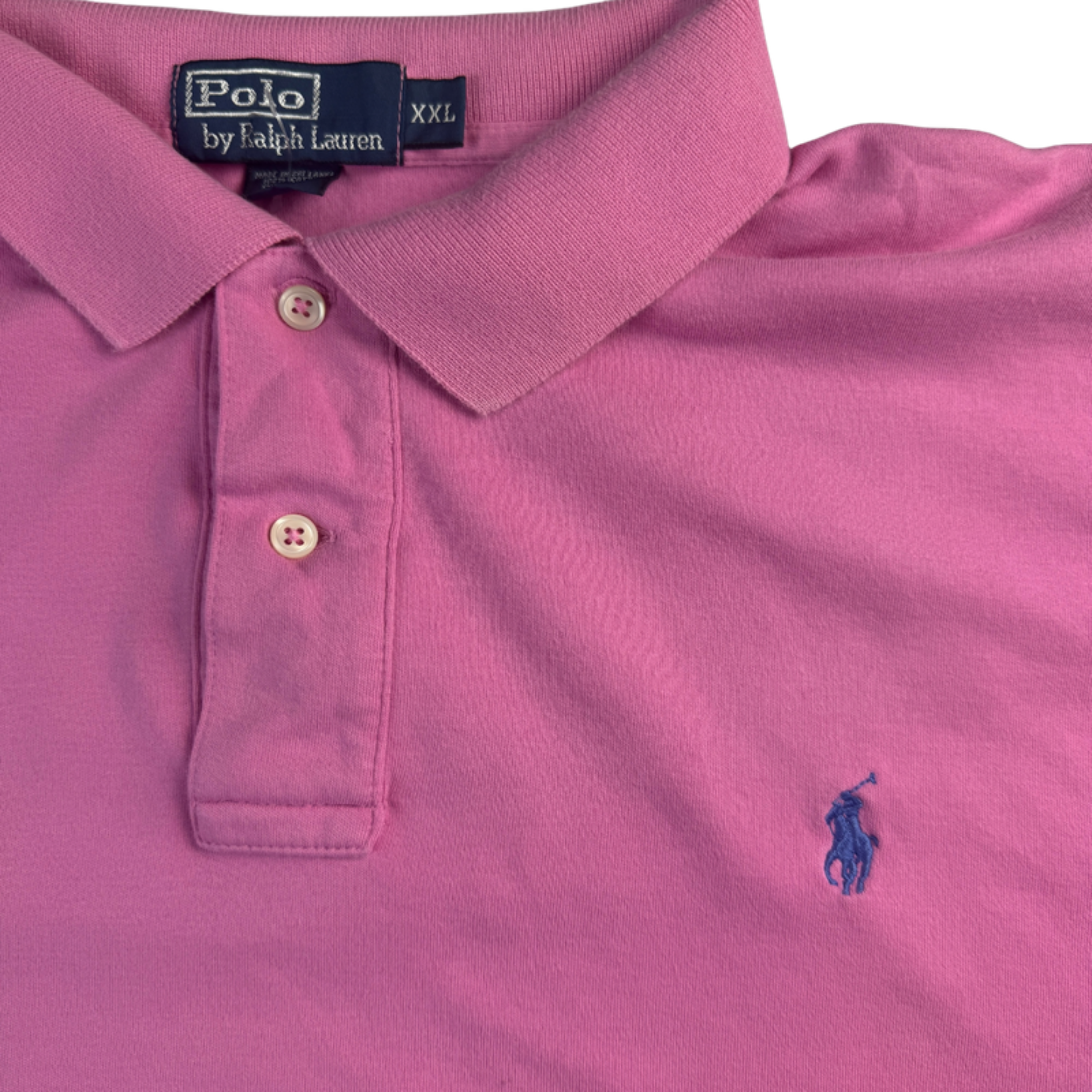 Ralph Lauren Polo pink – Detail Logo