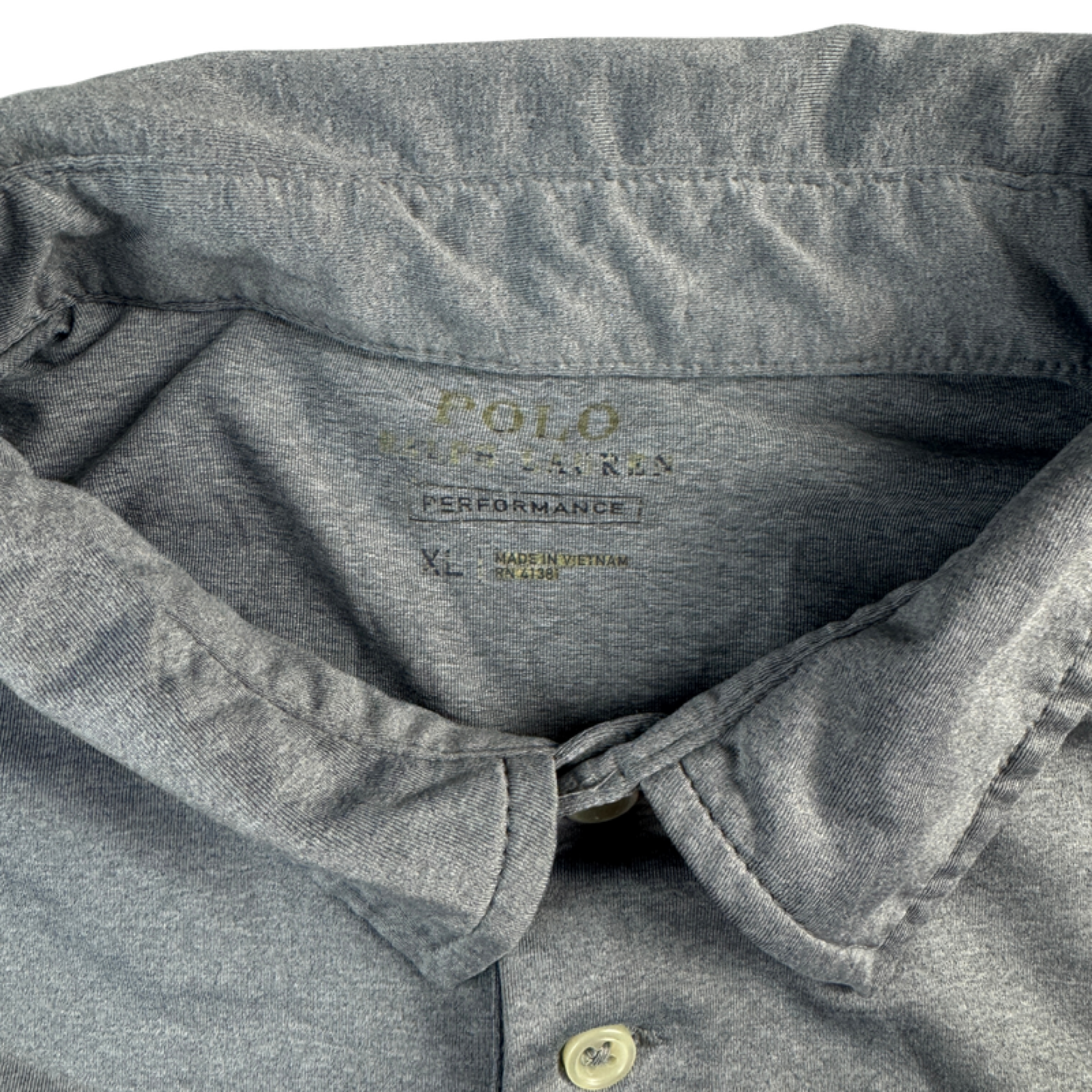 Ralph Lauren Polo grau – Etikett