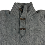 Ralph Lauren Strickpullover – Detail Knebelverschluss