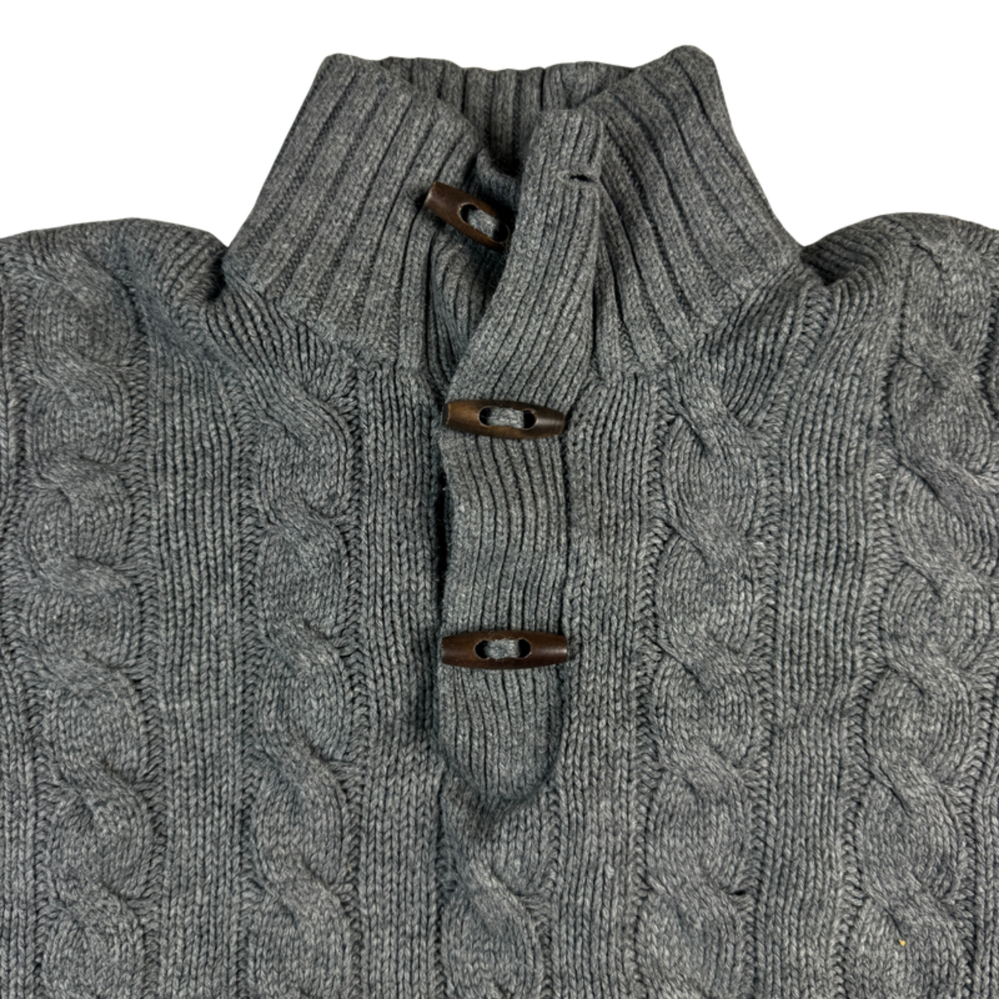 Ralph Lauren Strickpullover – Detail Knebelverschluss