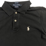 Ralph Lauren Polo schwarz – Detail Logo