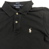 Ralph Lauren Polo schwarz – Detail Logo