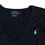 Ralph Lauren Pullover Dunkelblau – Detail Logo und Etikett